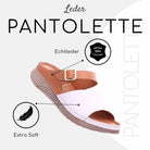 Gemini Damen Pantolette weiß - Gemini Schuhe