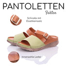Gemini Damen Pantolette grün - Gemini Schuhe