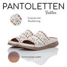 Gemini Damen Pantolette weiß - Gemini Schuhe