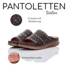 Gemini Damen Pantolette schwarz - Gemini Schuhe