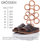 Gemini Damen Pantolette schwarz - Gemini Schuhe