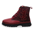 Gemini Damen Schnürboot rot - Gemini Schuhe
