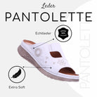 Gemini Damen Pantolette weiß - Gemini Schuhe