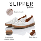 Gemini Damen Slipper weiß - Gemini Schuhe