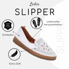 Gemini Damen Slipper weiß - Gemini Schuhe