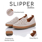 Gemini Damen Slipper beige