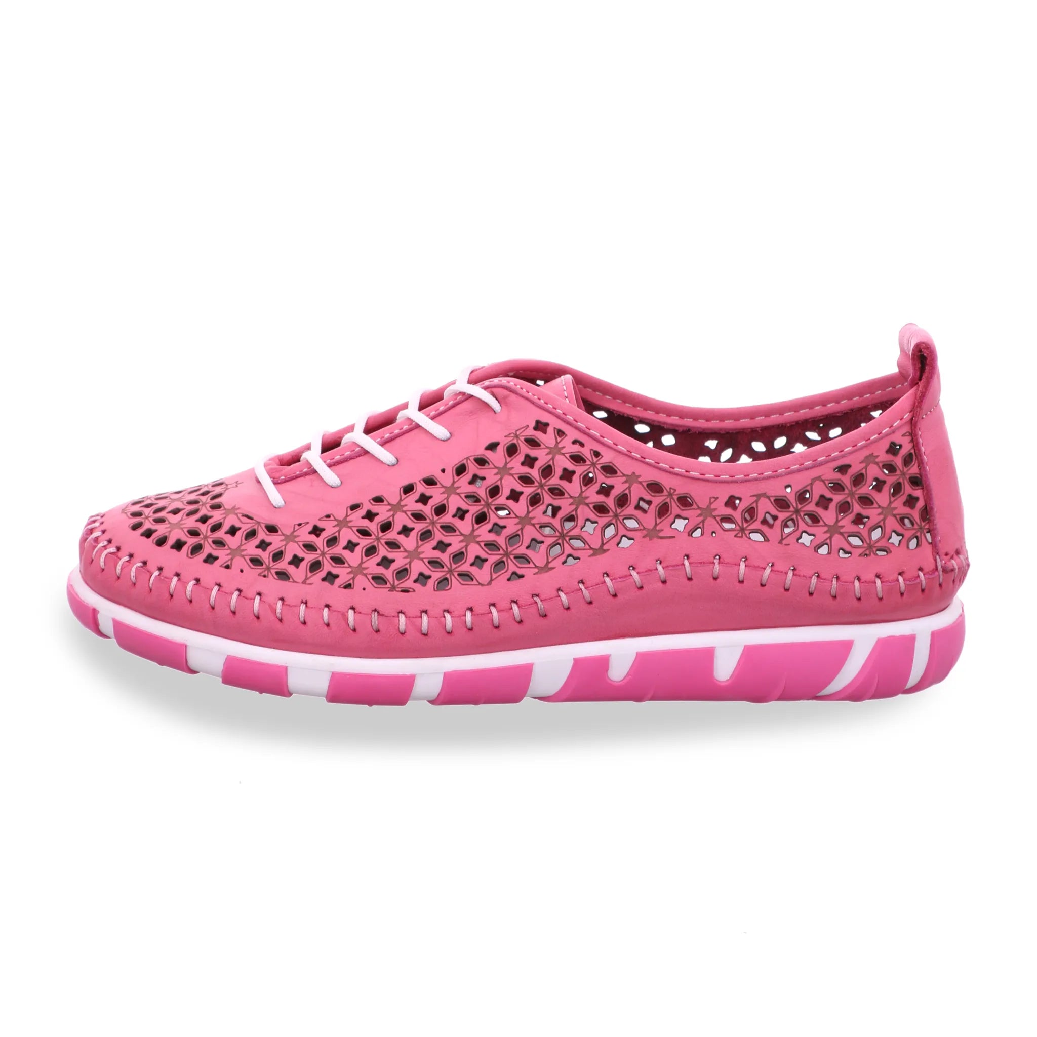 Gemini Damen Schnürschuh pink - Gemini Schuhe