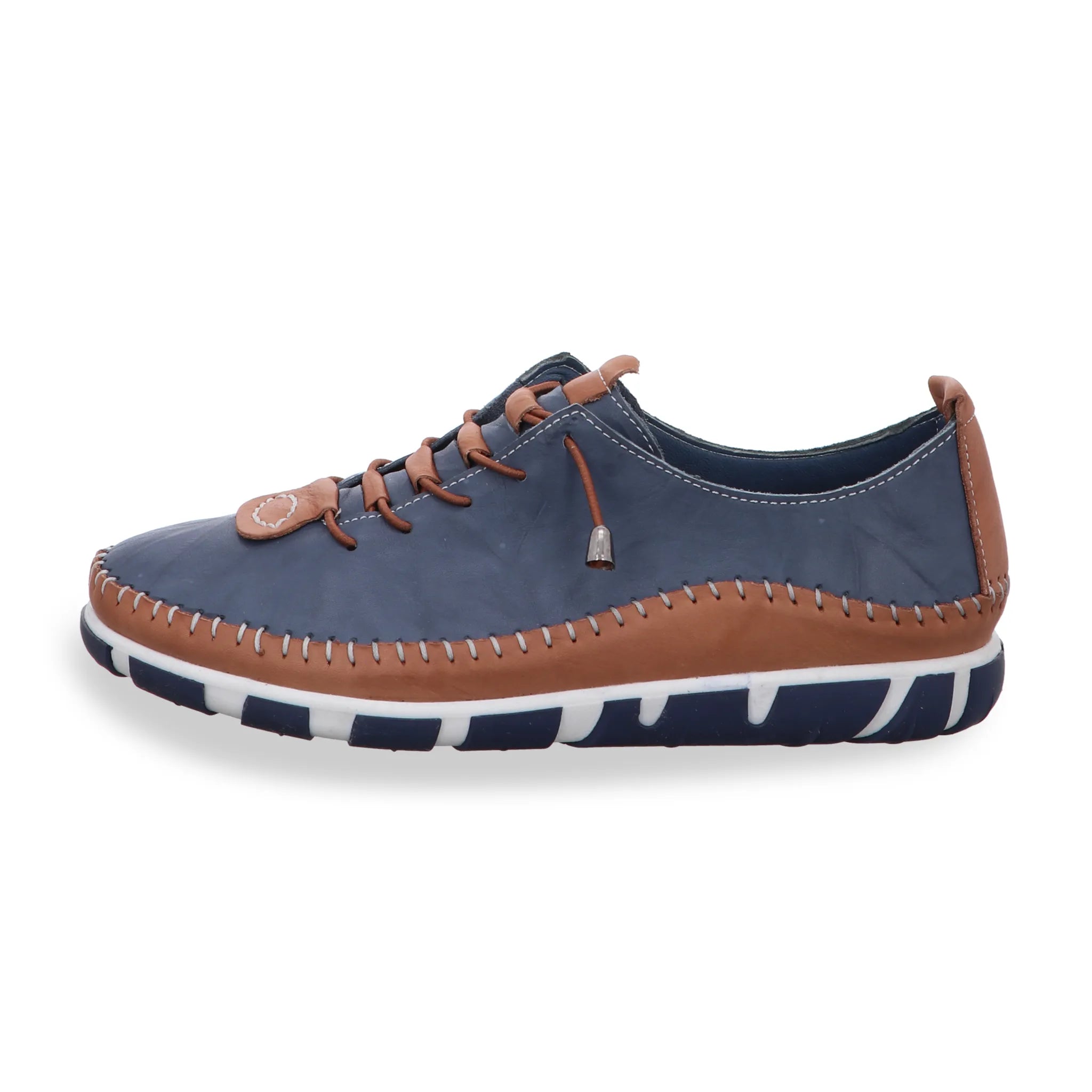 Gemini Damen Schnürschuh blau - Gemini Schuhe