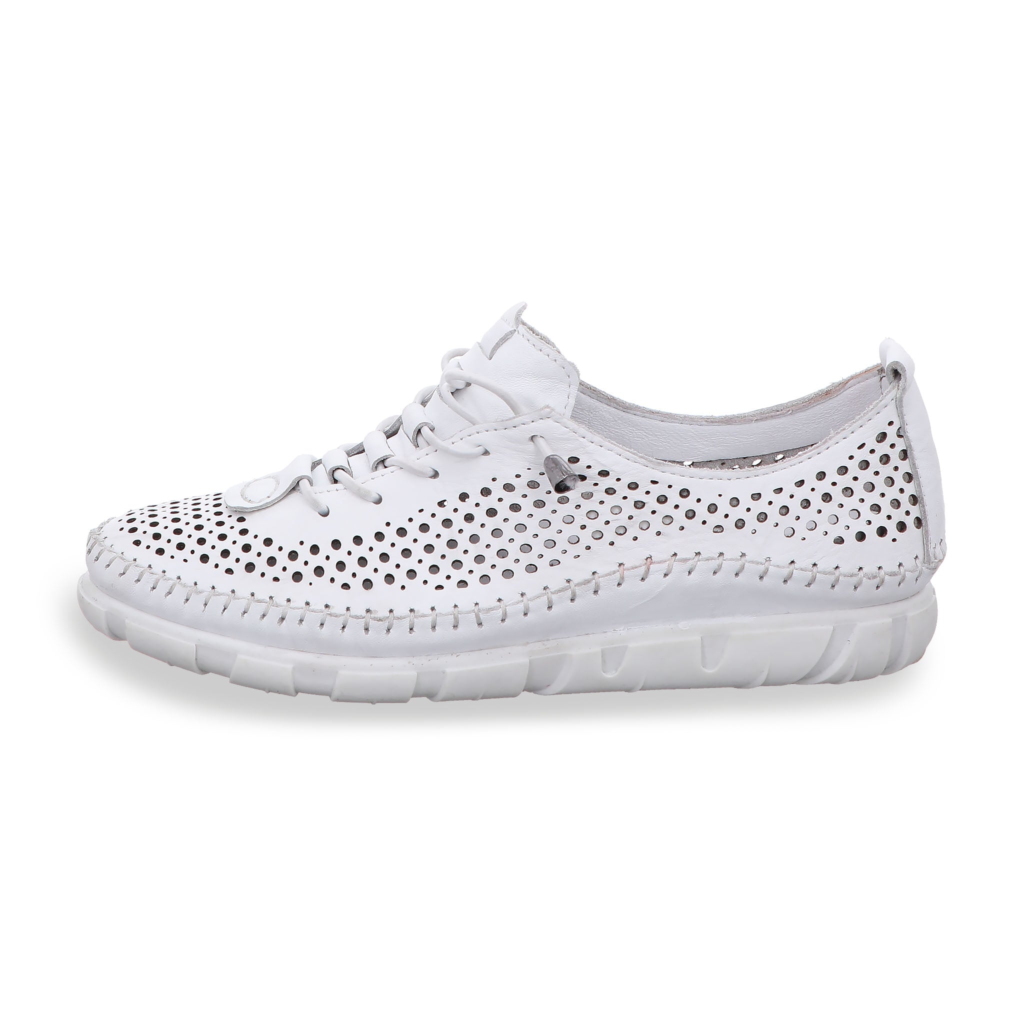 Gemini Damen Schnürschuh weiß - Gemini Schuhe