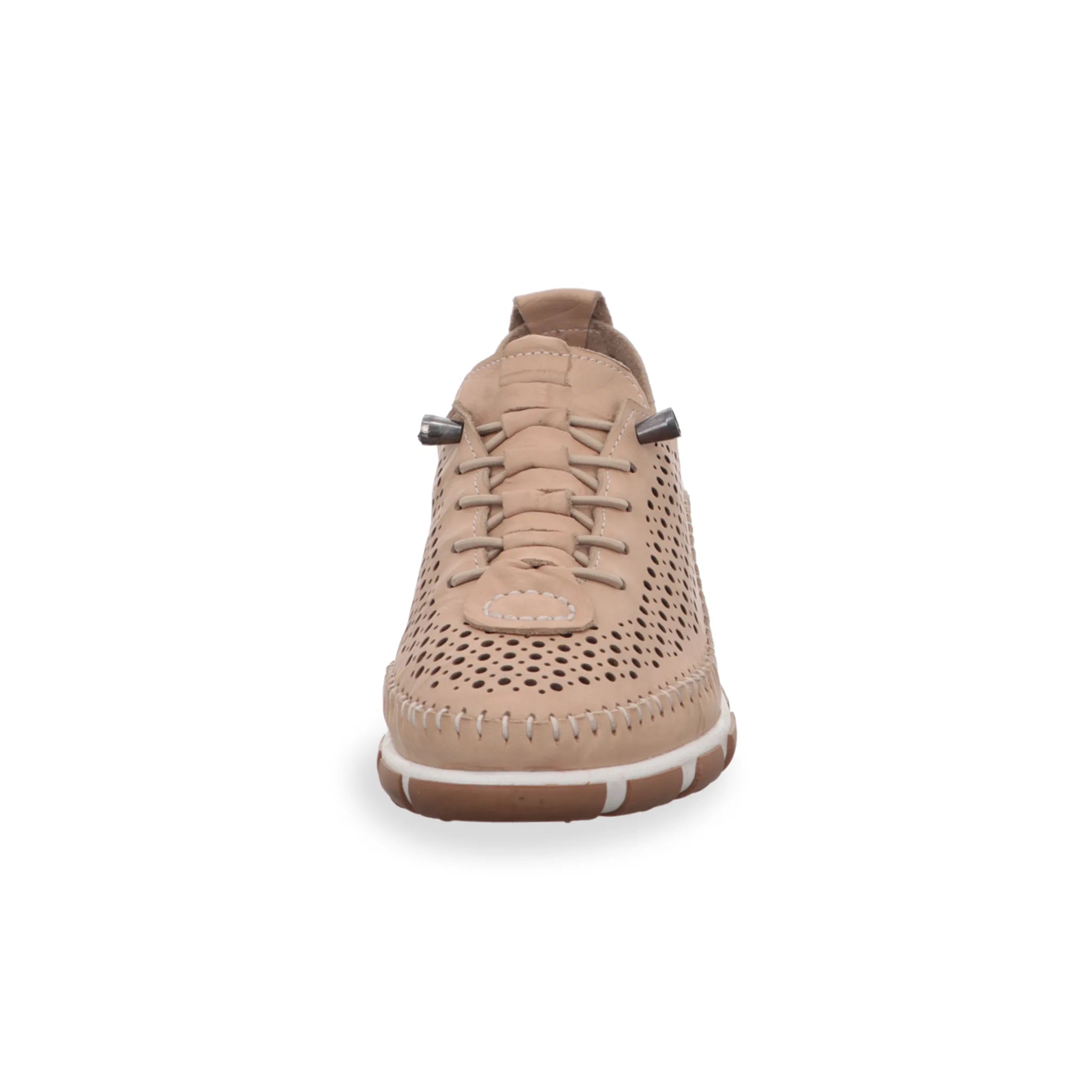 Gemini Damen Schnürschuh beige - Gemini Schuhe