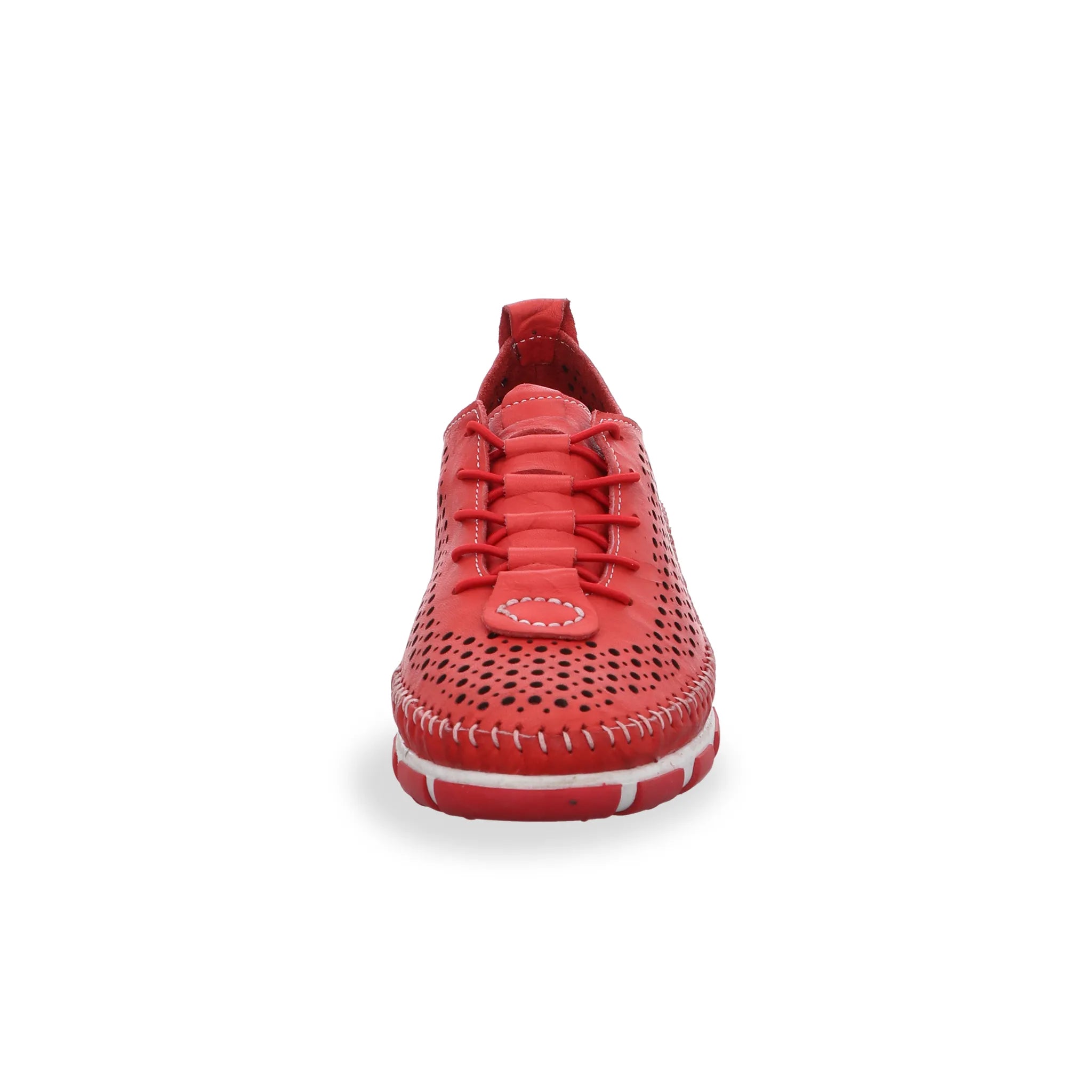 Gemini Damen Schnürschuh rot - Gemini Schuhe