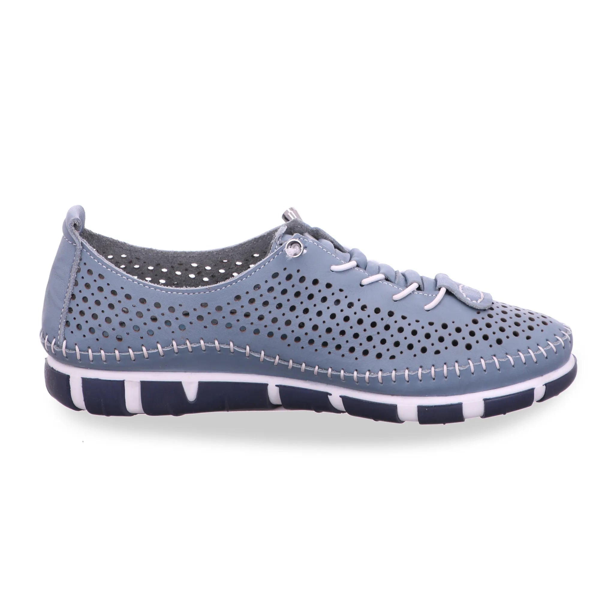 Gemini Damen Schnürschuh blau - Gemini Schuhe