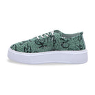Gemini Damen Schnürschuh grün - Gemini Schuhe - Bildbeschreibung