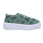 Gemini Damen Schnürschuh grün - Gemini Schuhe - Bildbeschreibung