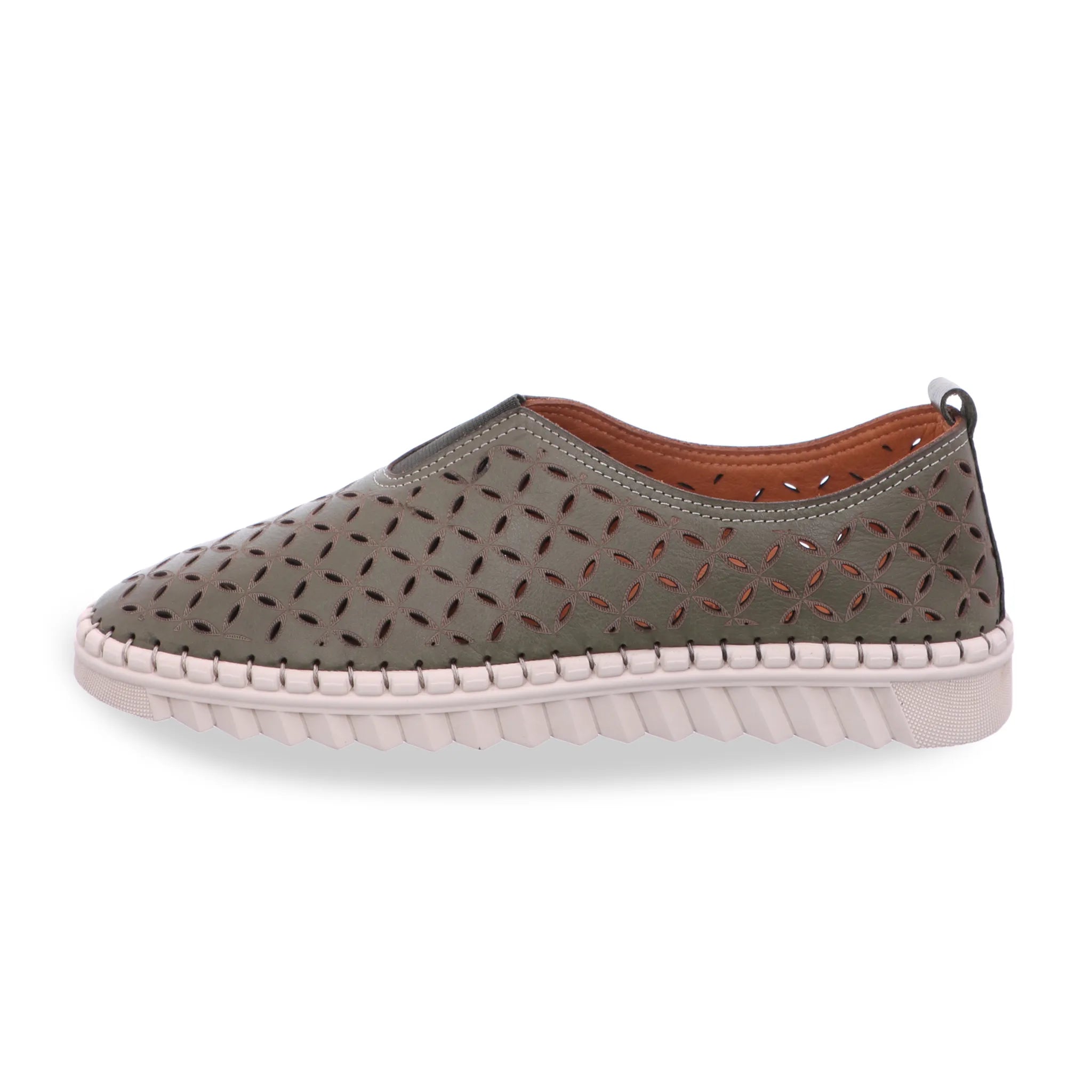 Gemini Damen Slipper grün - Gemini Schuhe