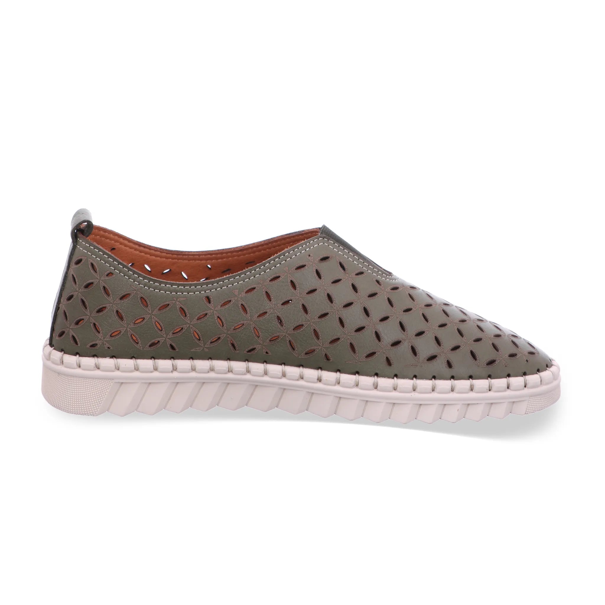 Gemini Damen Slipper grün - Gemini Schuhe