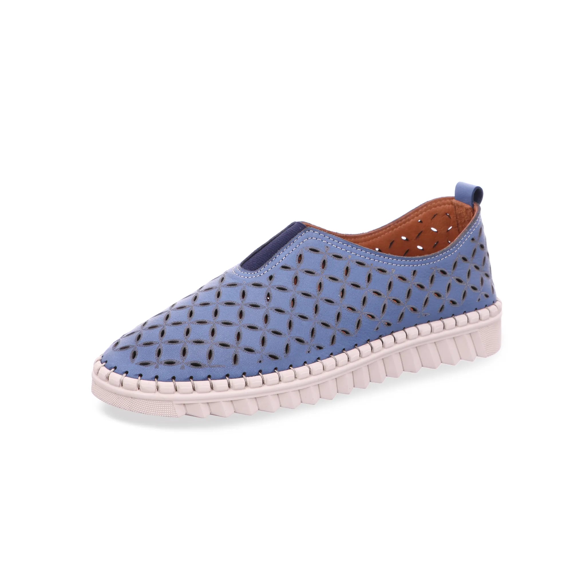 Gemini Damen Slipper blau - Gemini Schuhe