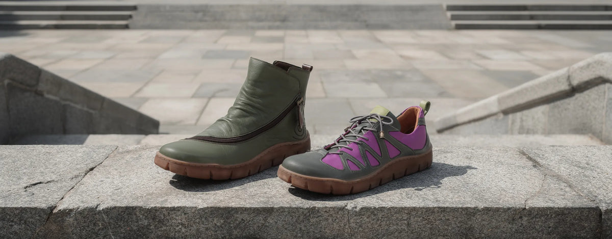 Gemini Schuhe Echtleder Trendwelt Barfuss-Style, gehen wie auf Wolken
