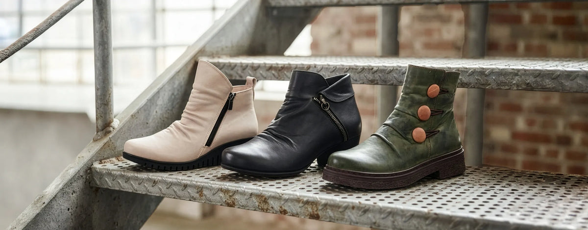 Gemini Schuhe Echtleder Trendwelt Slouchy Style